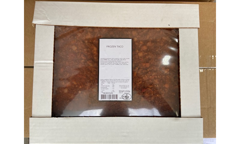 Taco Beef 2.5kg x2