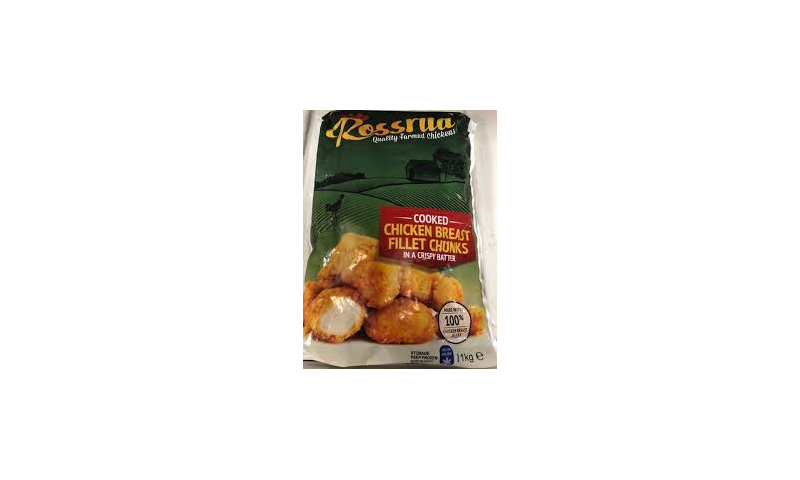 Chicken Chunks Rossrua 5 x 1kg